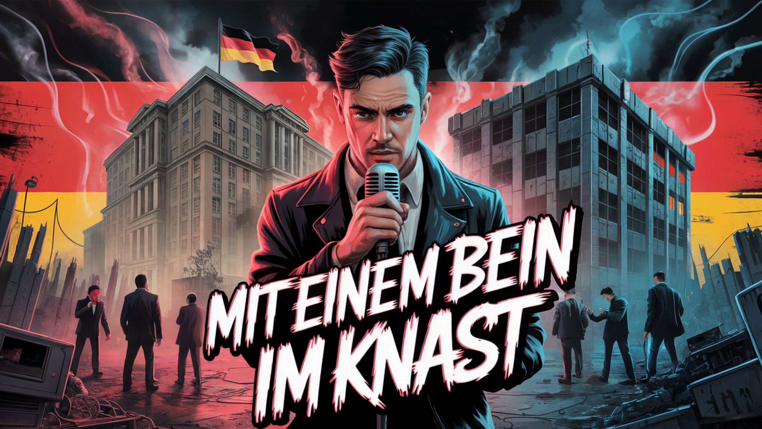 Mit einem Bein im knast